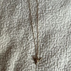 Gold Bull Pendant Necklace